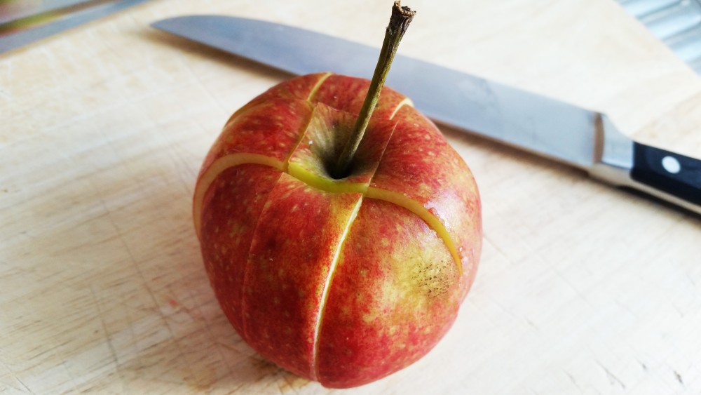 Der Apfel-Trick