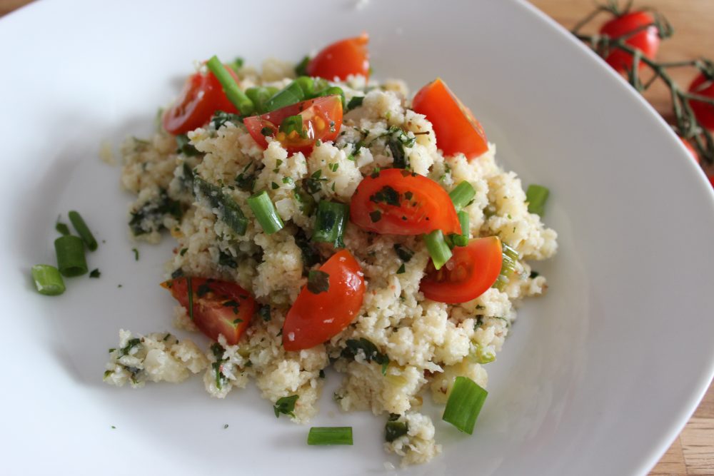 Basischer Couscous-Salat ohne Couscous
