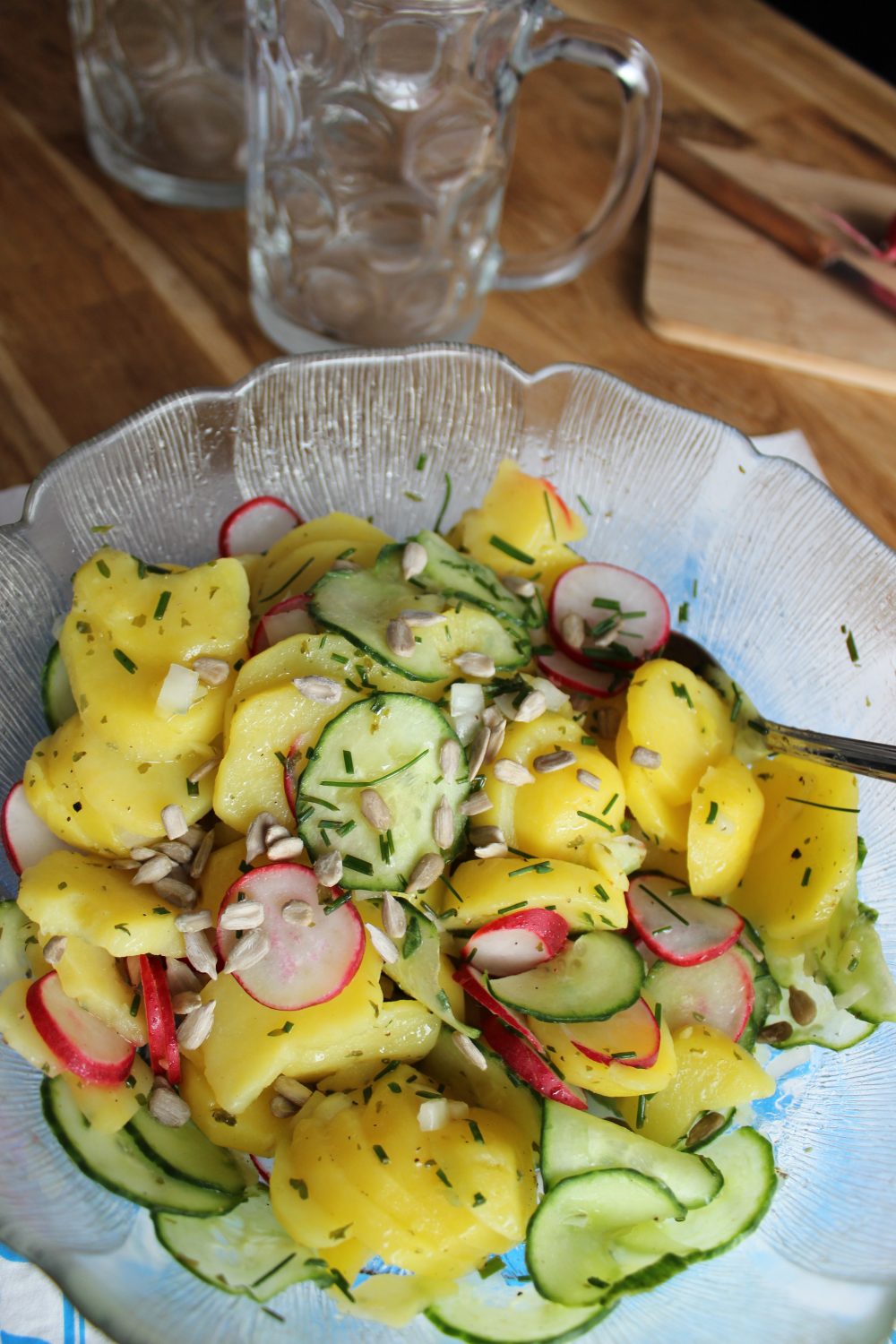 basischer Wiesn-Kartoffelsalat