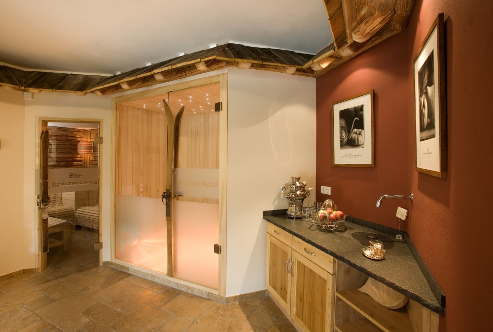 Saunabereich im Natur-Landhaus Krone