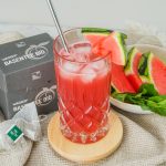 Basischer Wassermelonen-Eistee_Basentee_angerichtet_Quer (1)