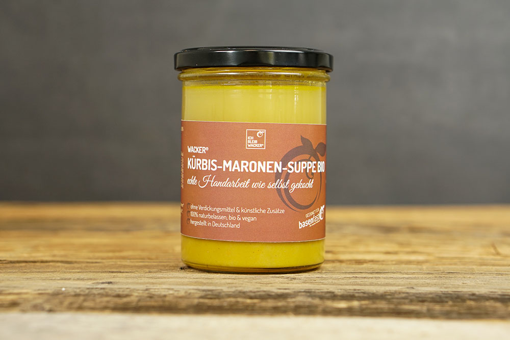 Wacker Kürbis-Maronen-Suppe