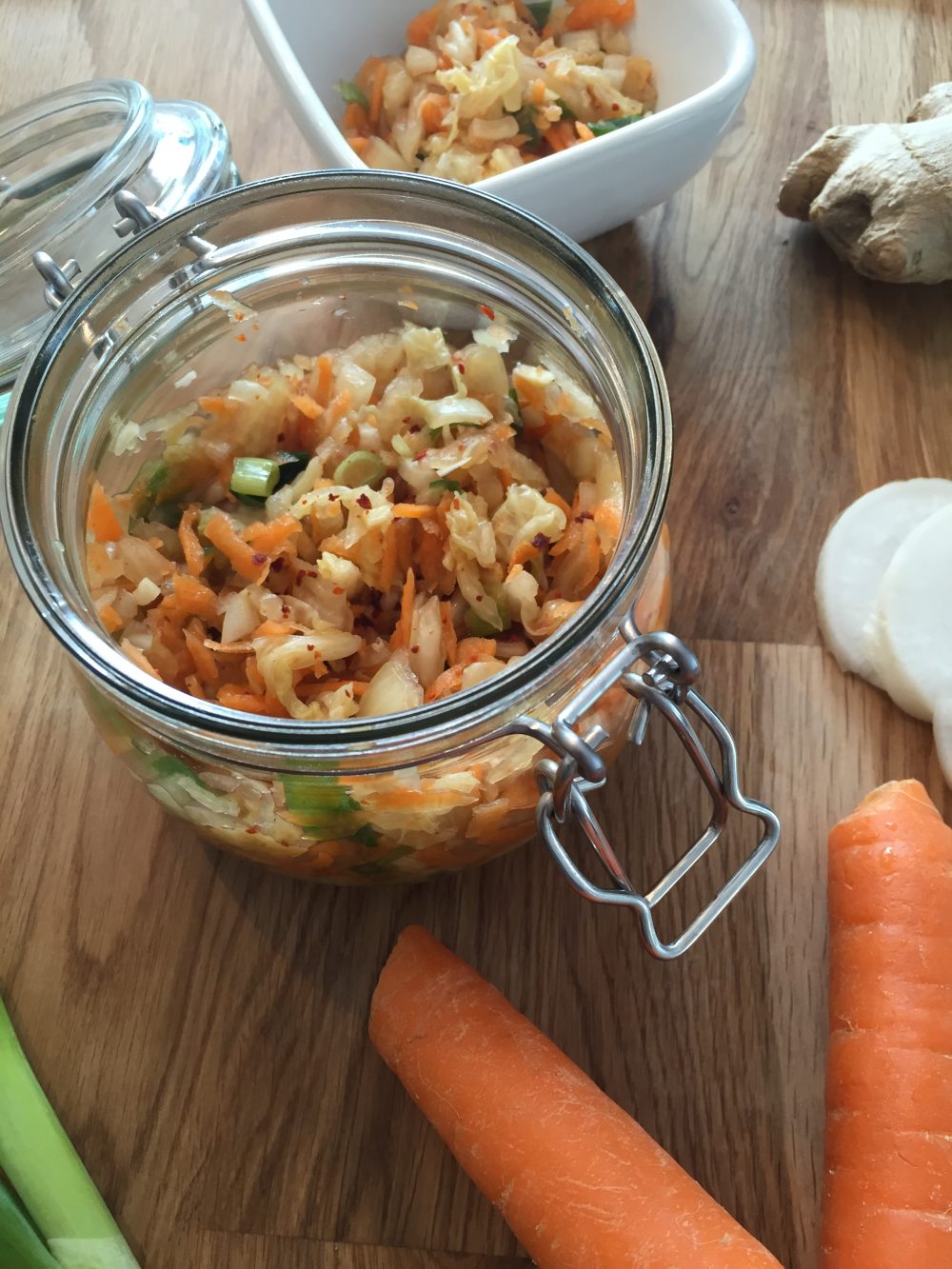 Basenreicher Kimchi-Salat