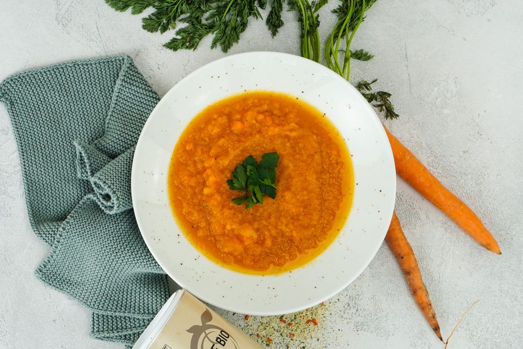 Karottensuppe - basenfasten